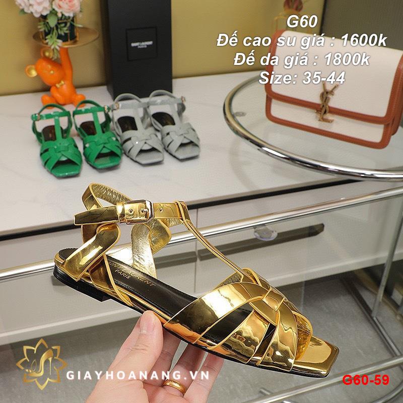 G60-59 Saint Laurent sandal siêu cấp