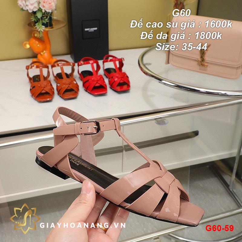 G60-59 Saint Laurent sandal siêu cấp