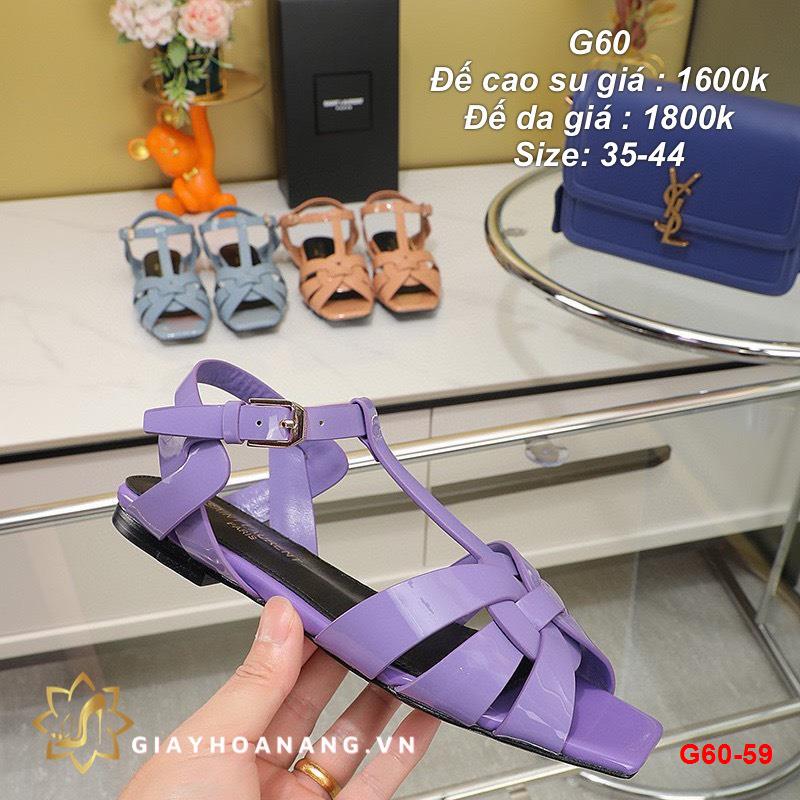 G60-59 Saint Laurent sandal siêu cấp