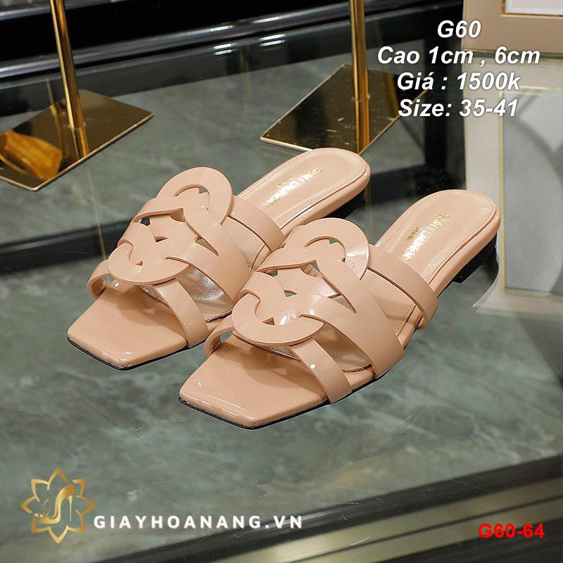 G60-64 Saint Laurent dép cao 1cm , 6cm siêu cấp