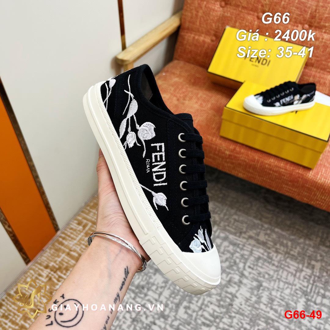 G66-49 Fendi giày thể thao siêu cấp