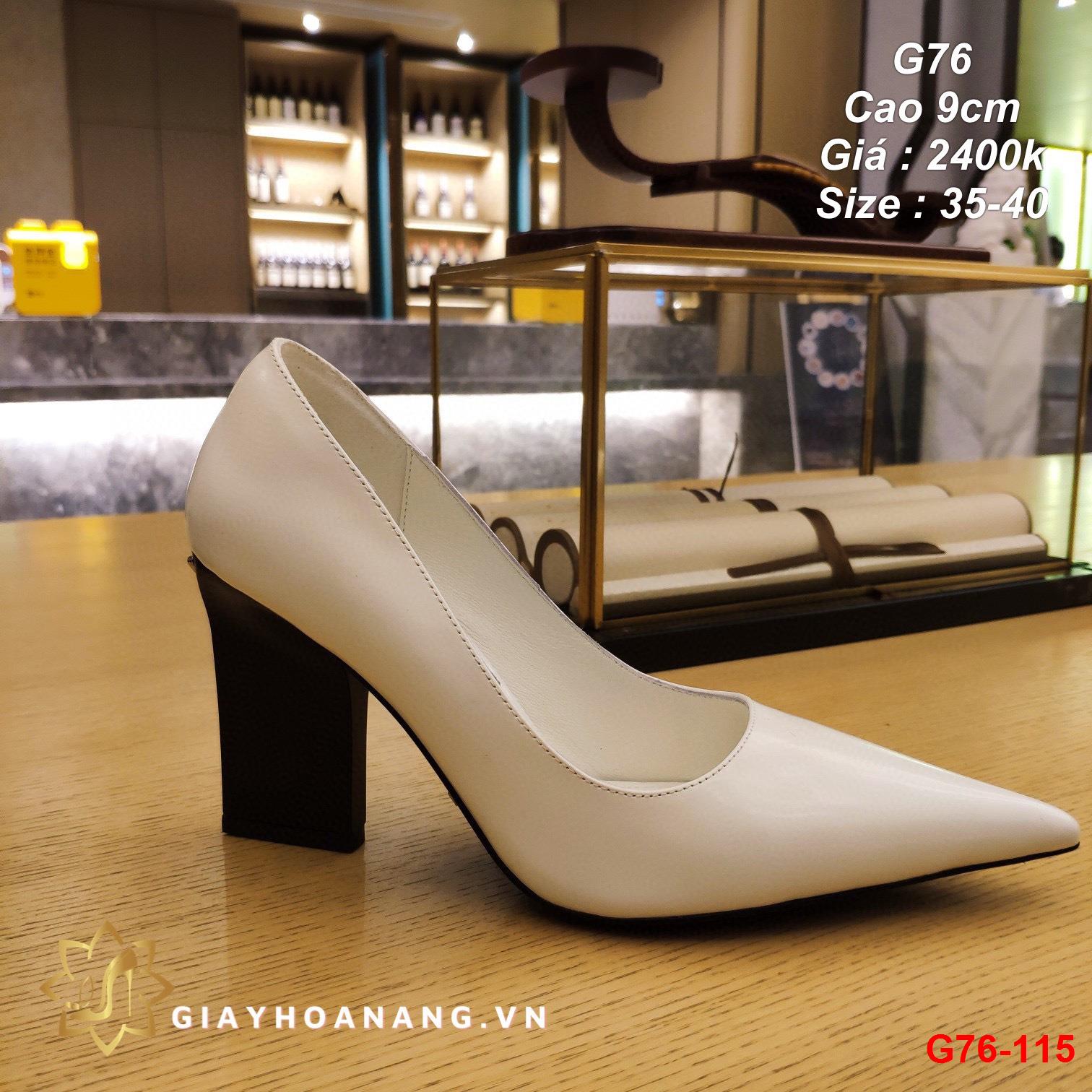 G76-115 Prada giày cao 9cm siêu cấp