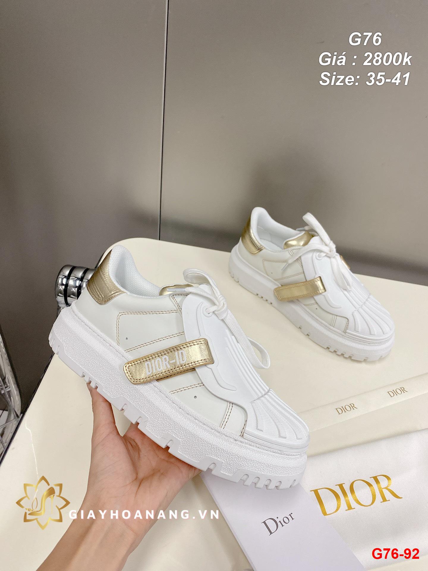 G76-92 Dior giày thể thao siêu cấp