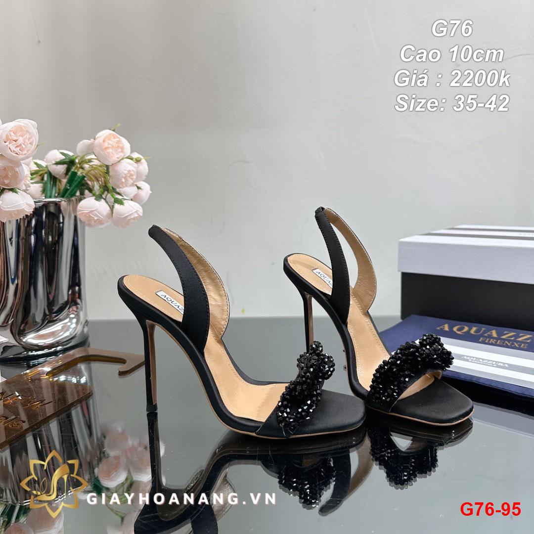 G76-95 Aquazzura sandal cao 10cm siêu cấp