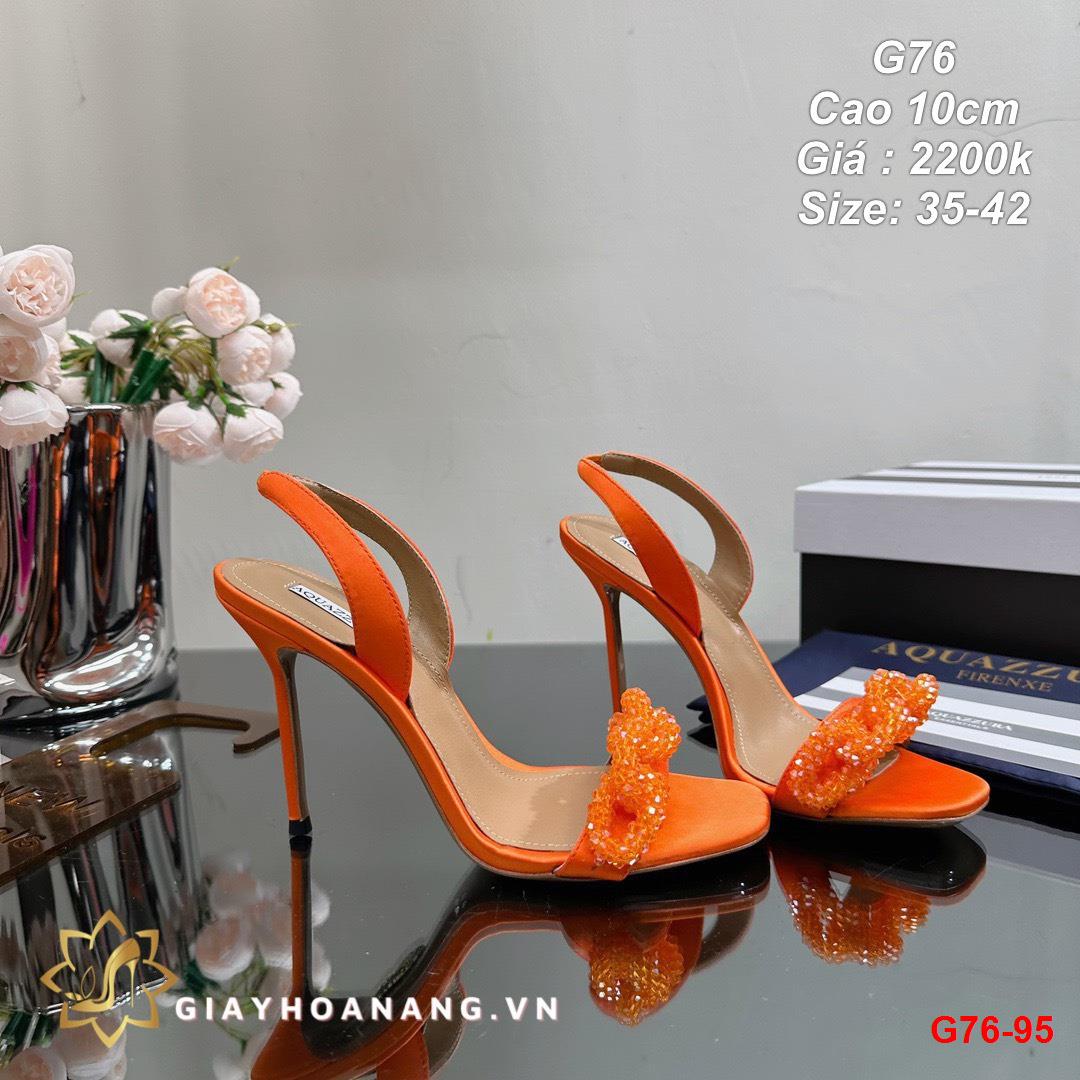 G76-95 Aquazzura sandal cao 10cm siêu cấp