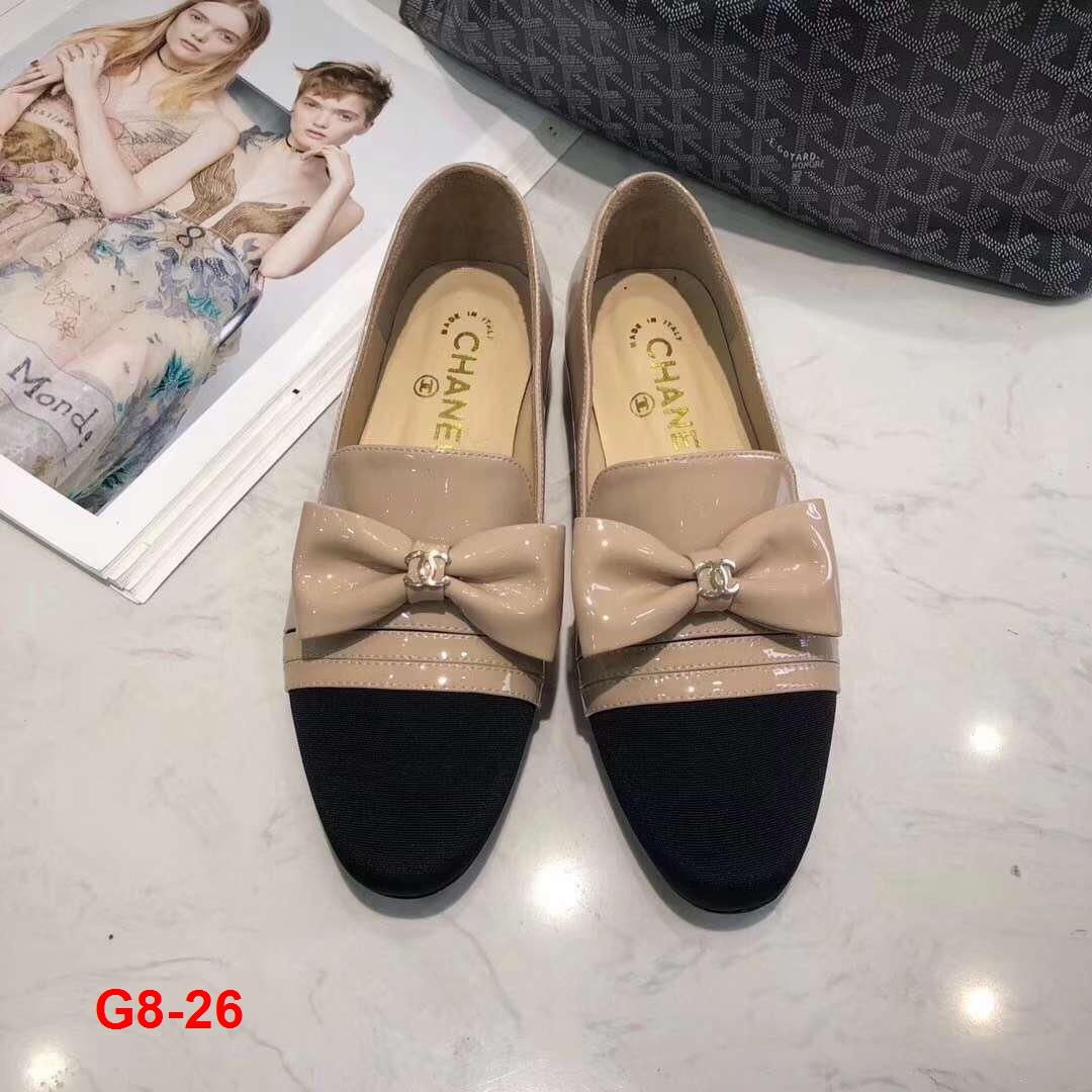 G8-26 Chanel giày lười bệt siêu cấp