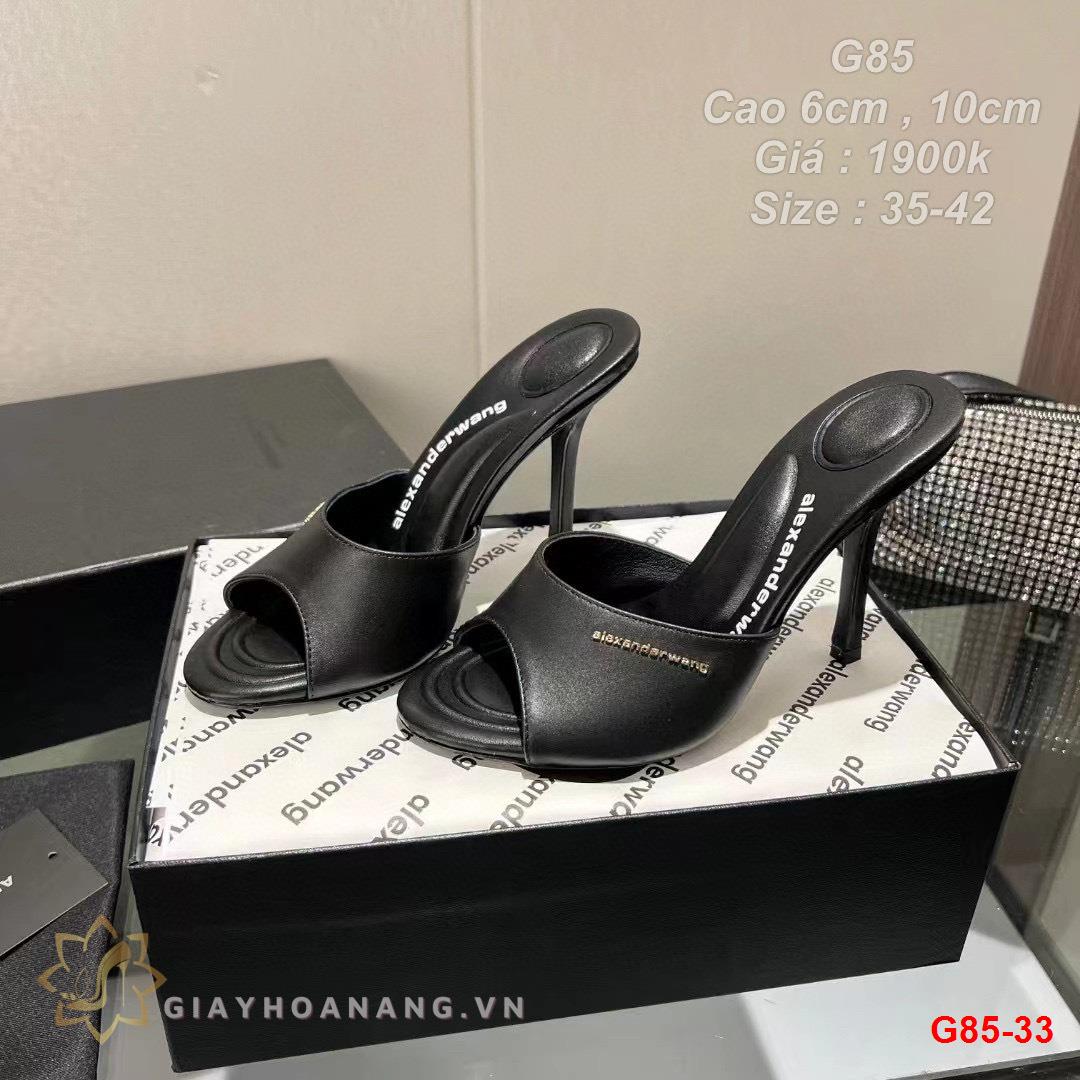 G85-33 Alexander Wang dép cao 6cm , 10cm  siêu cấp