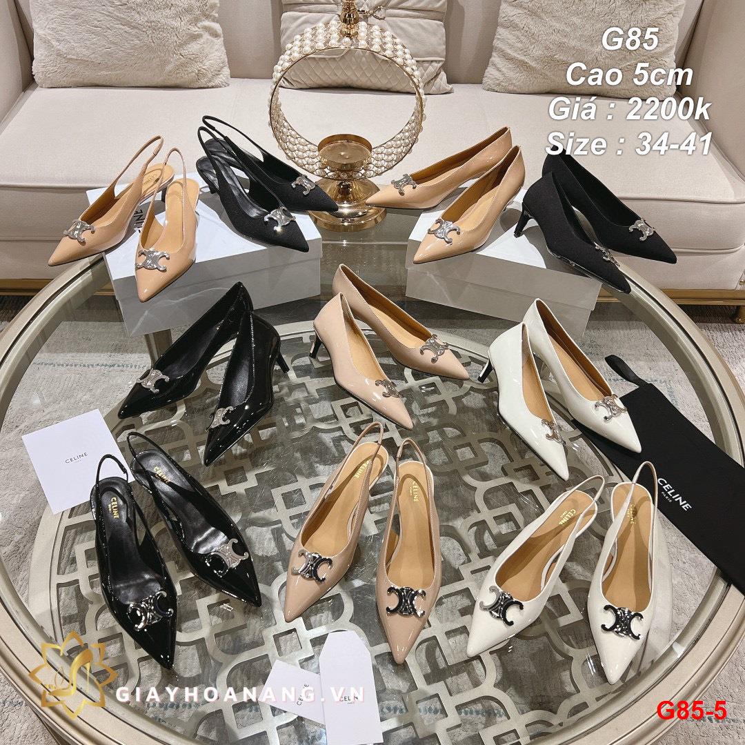 G85-5 Celine giày cao 5cm siêu cấp