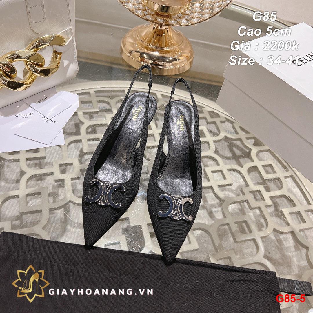 G85-5 Celine giày cao 5cm siêu cấp