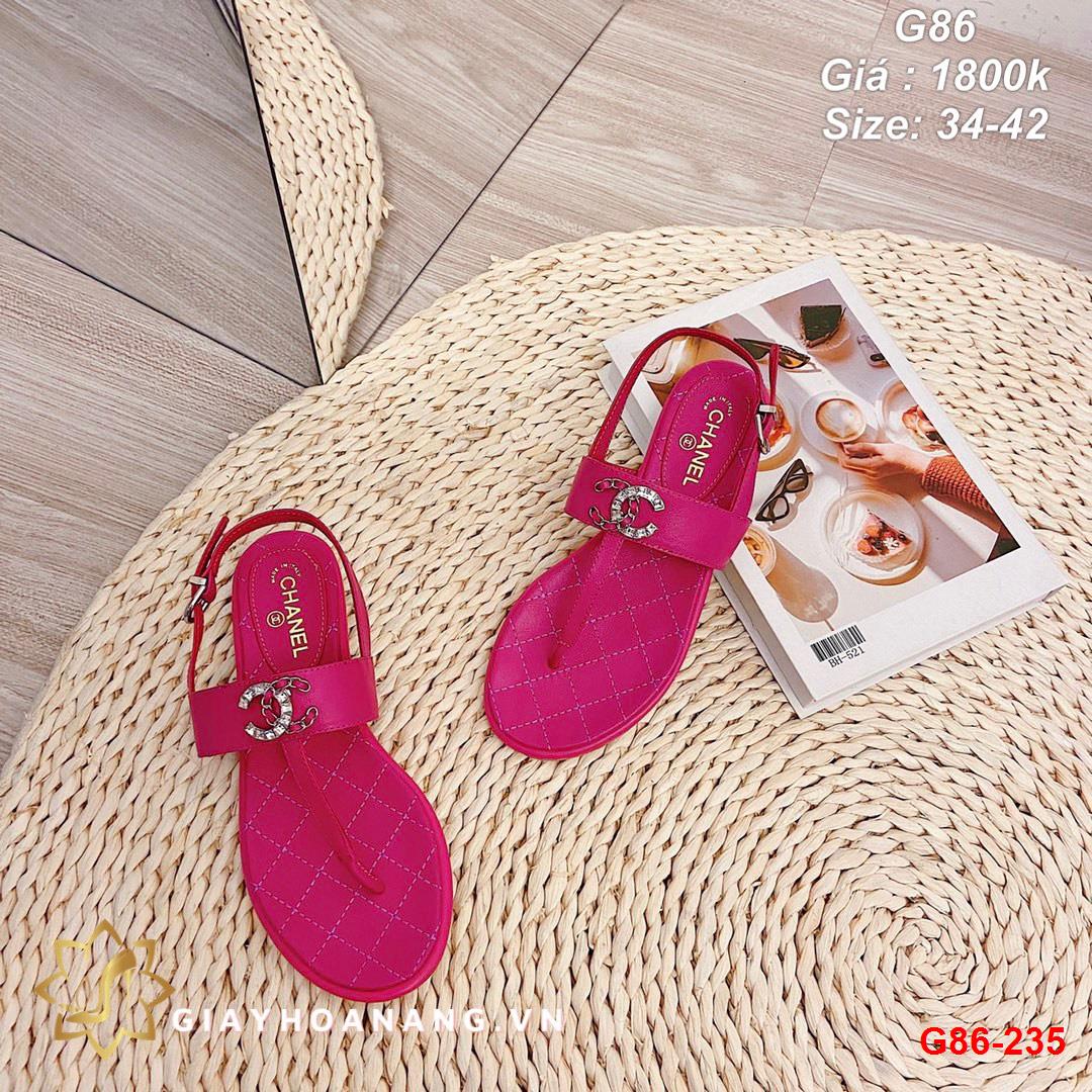 G86-235 Chanel sandal siêu cấp