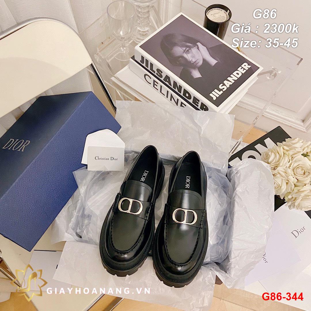 G86-344 Dior giày lười siêu cấp