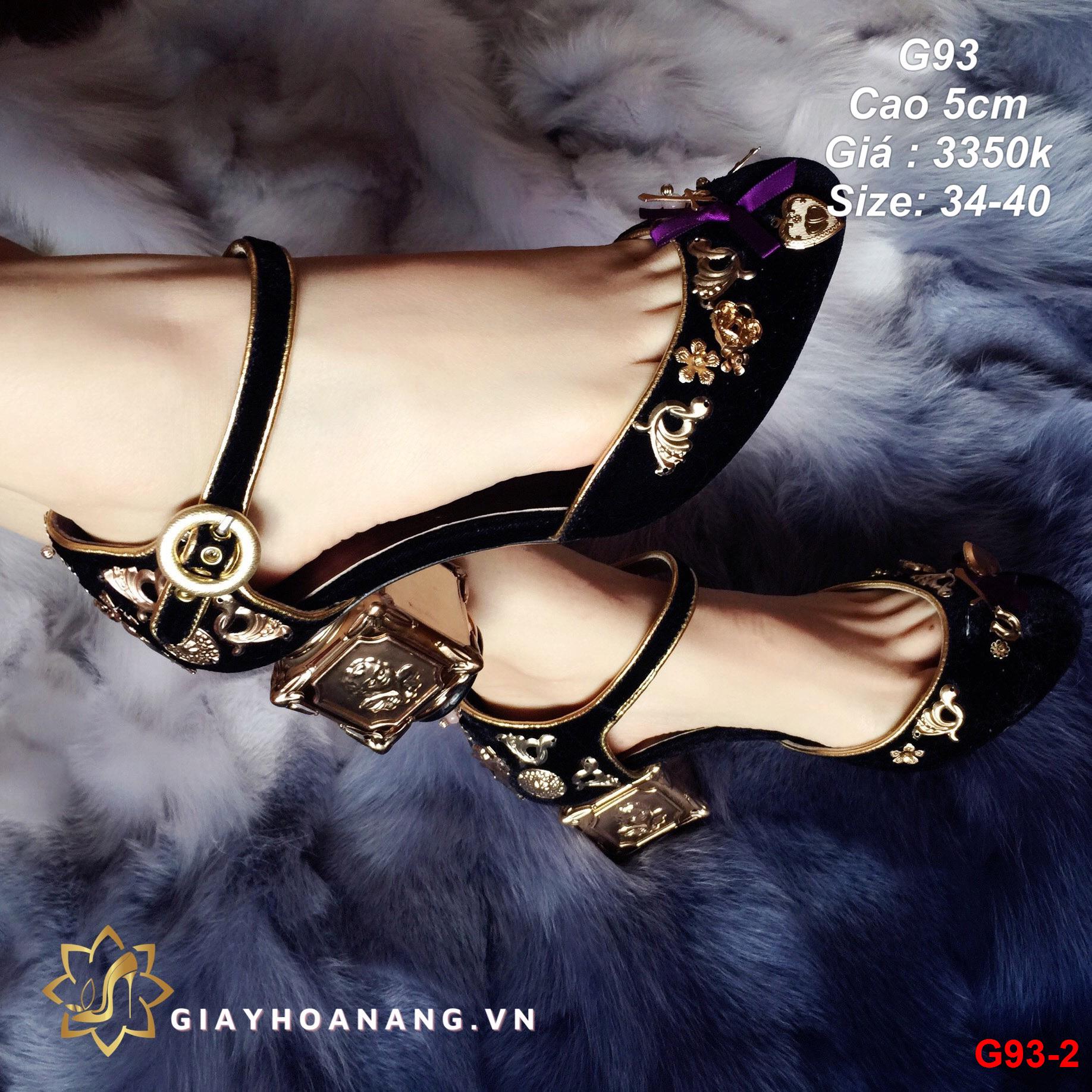 G93-2 Dolce & Gabbana sandal cao 5cm siêu cấp