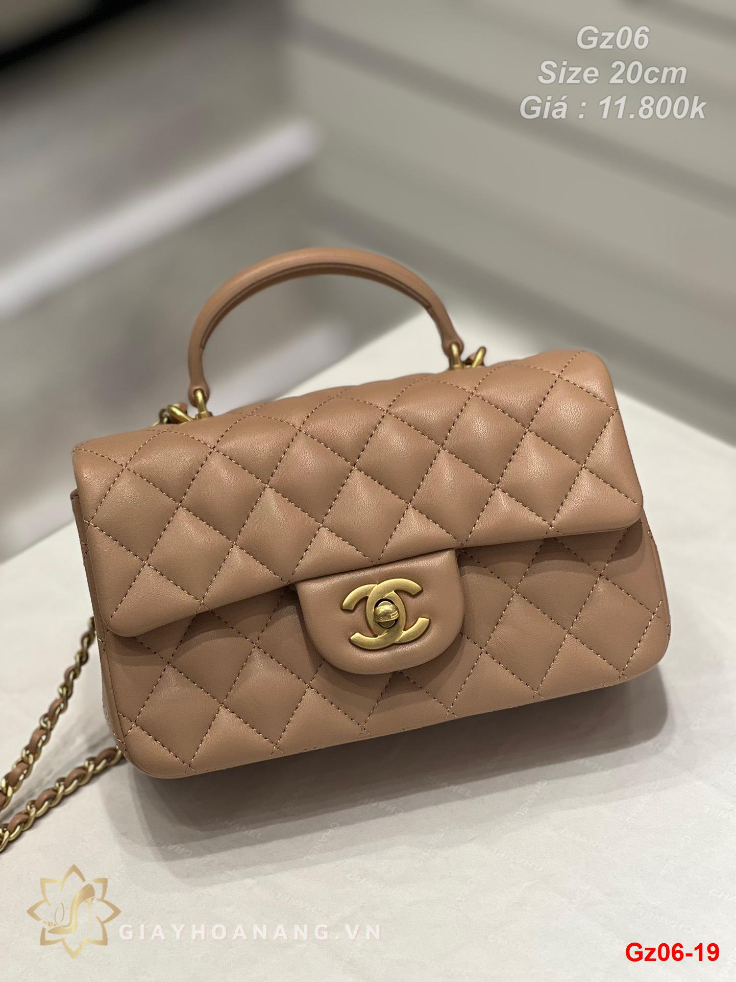 Gz06-19 Chanel túi size 20cm siêu cấp