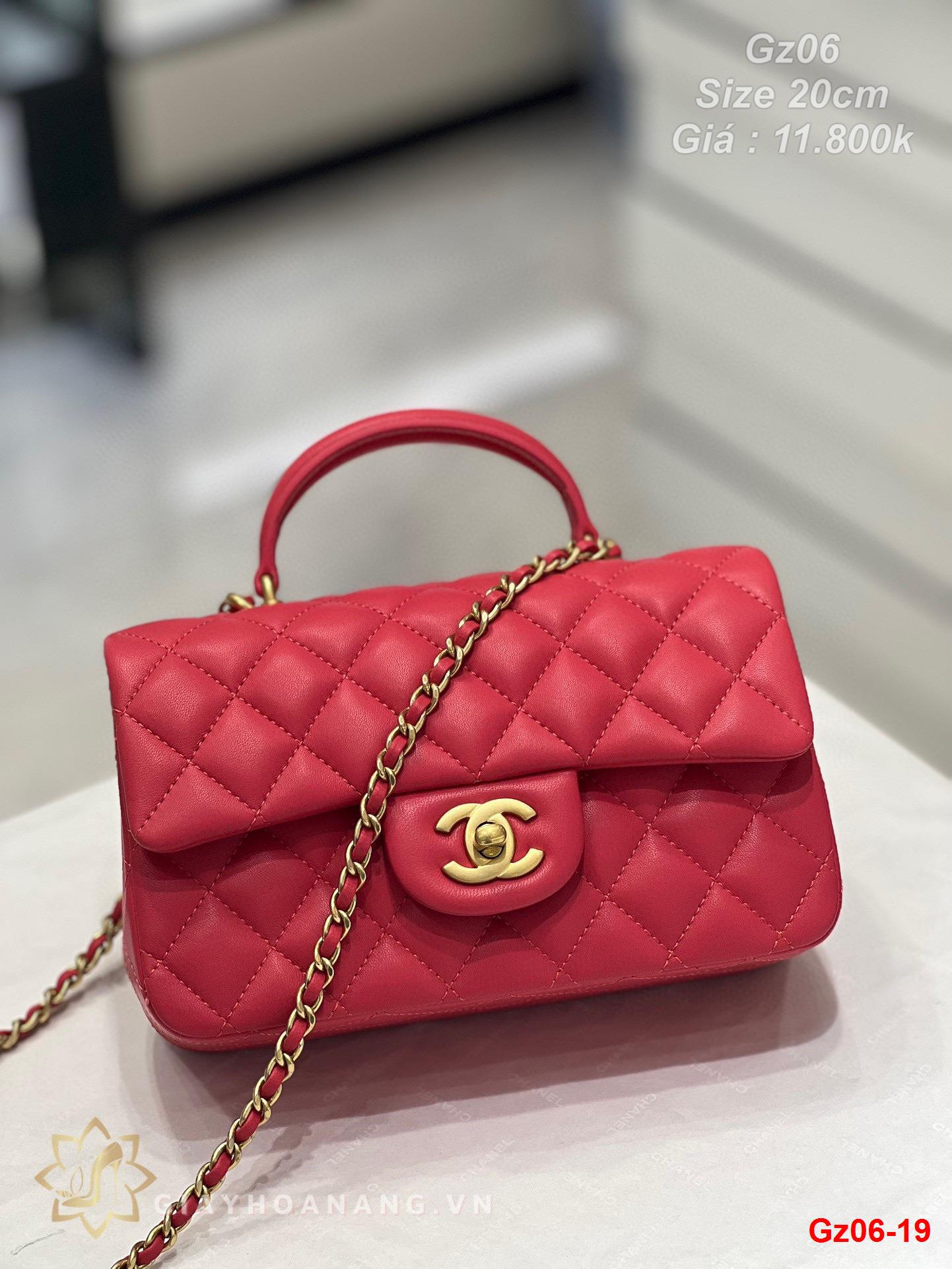 Gz06-19 Chanel túi size 20cm siêu cấp