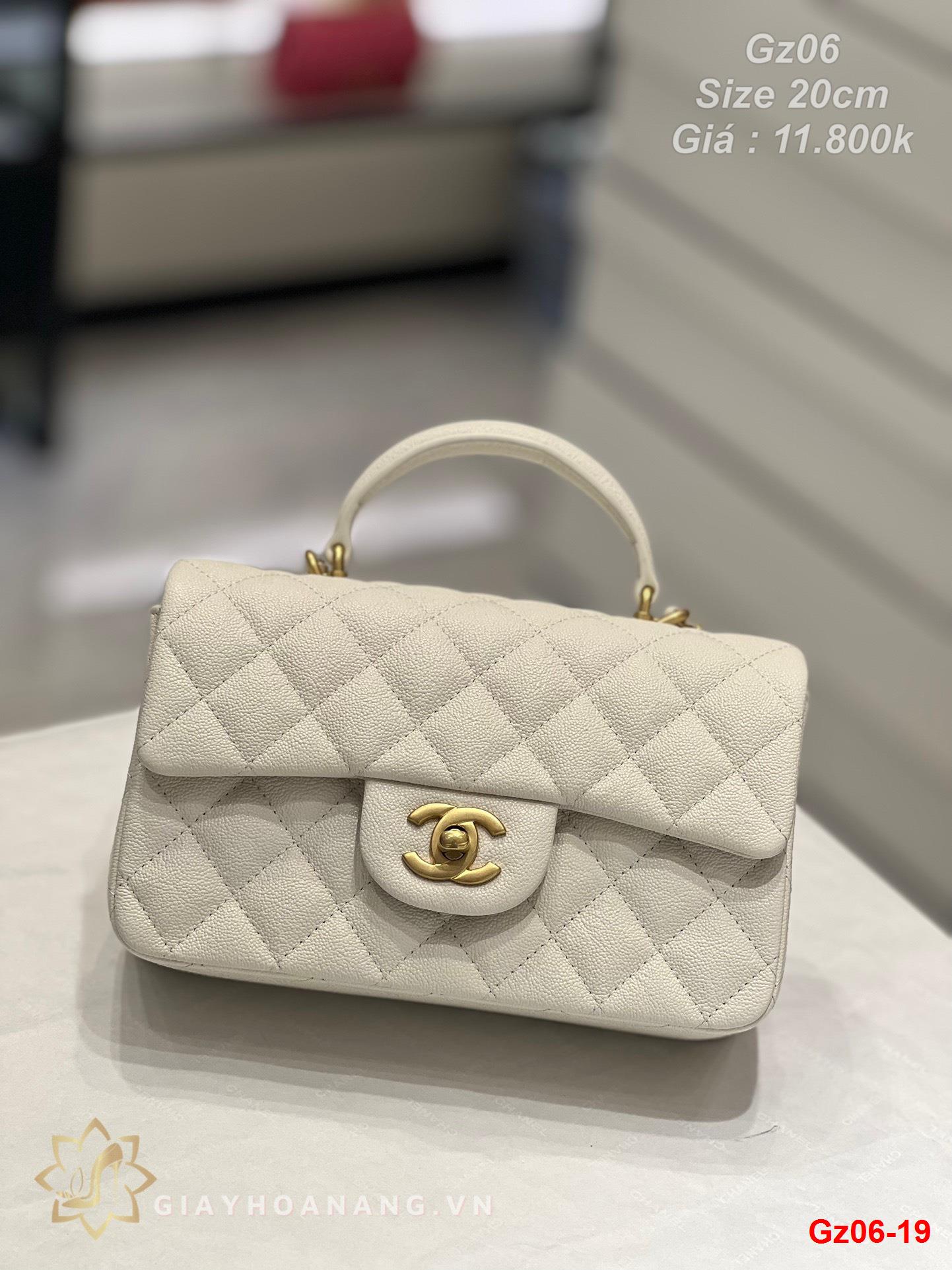 Gz06-19 Chanel túi size 20cm siêu cấp