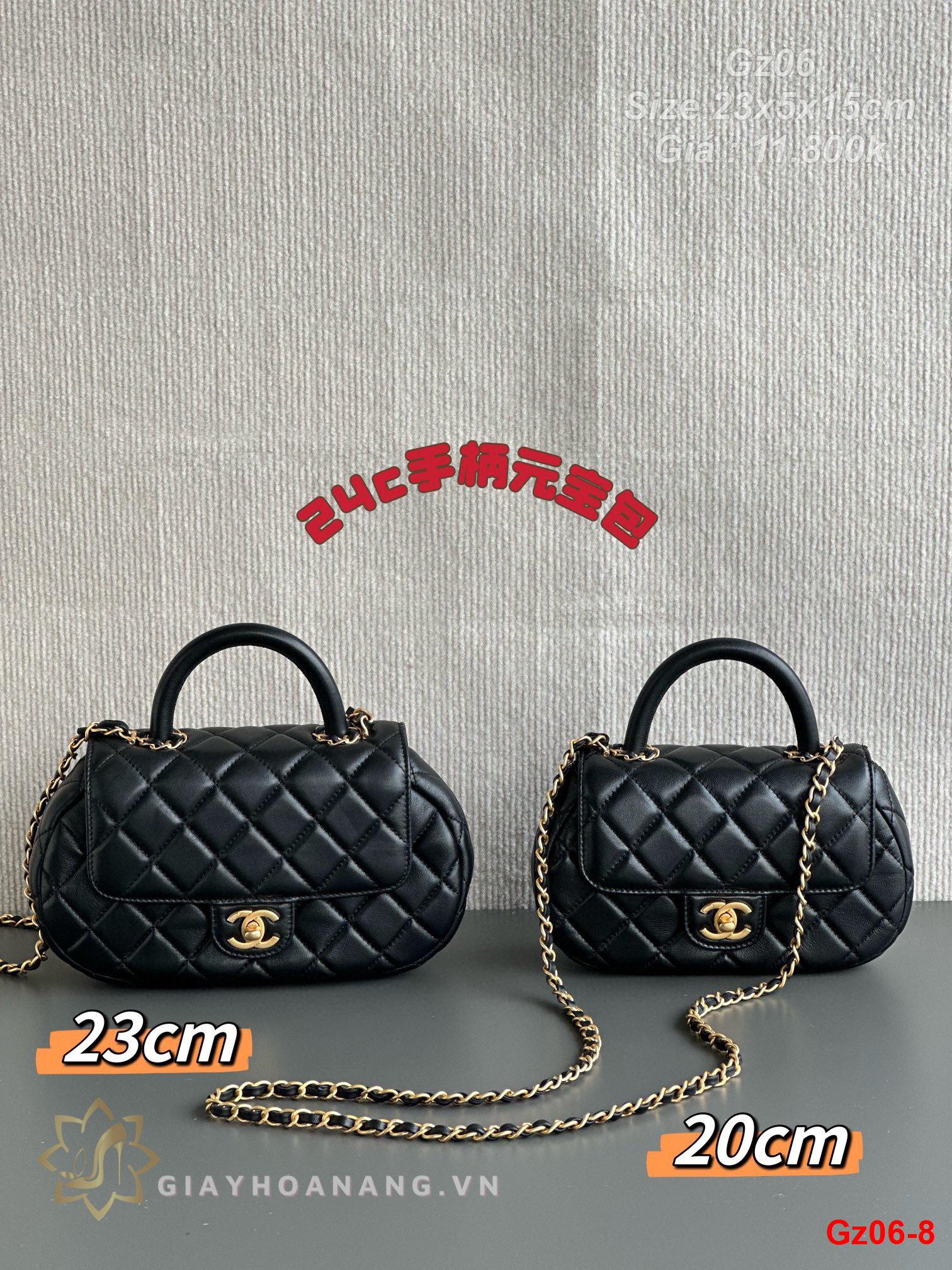 Gz06-8 Chanel túi size 23cm siêu cấp