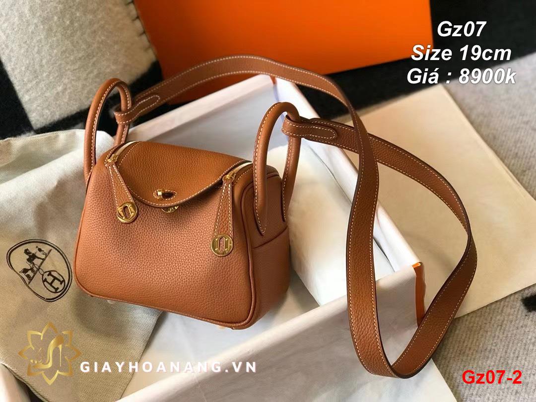 Gz07-2 Hermes túi size 19cm siêu cấp