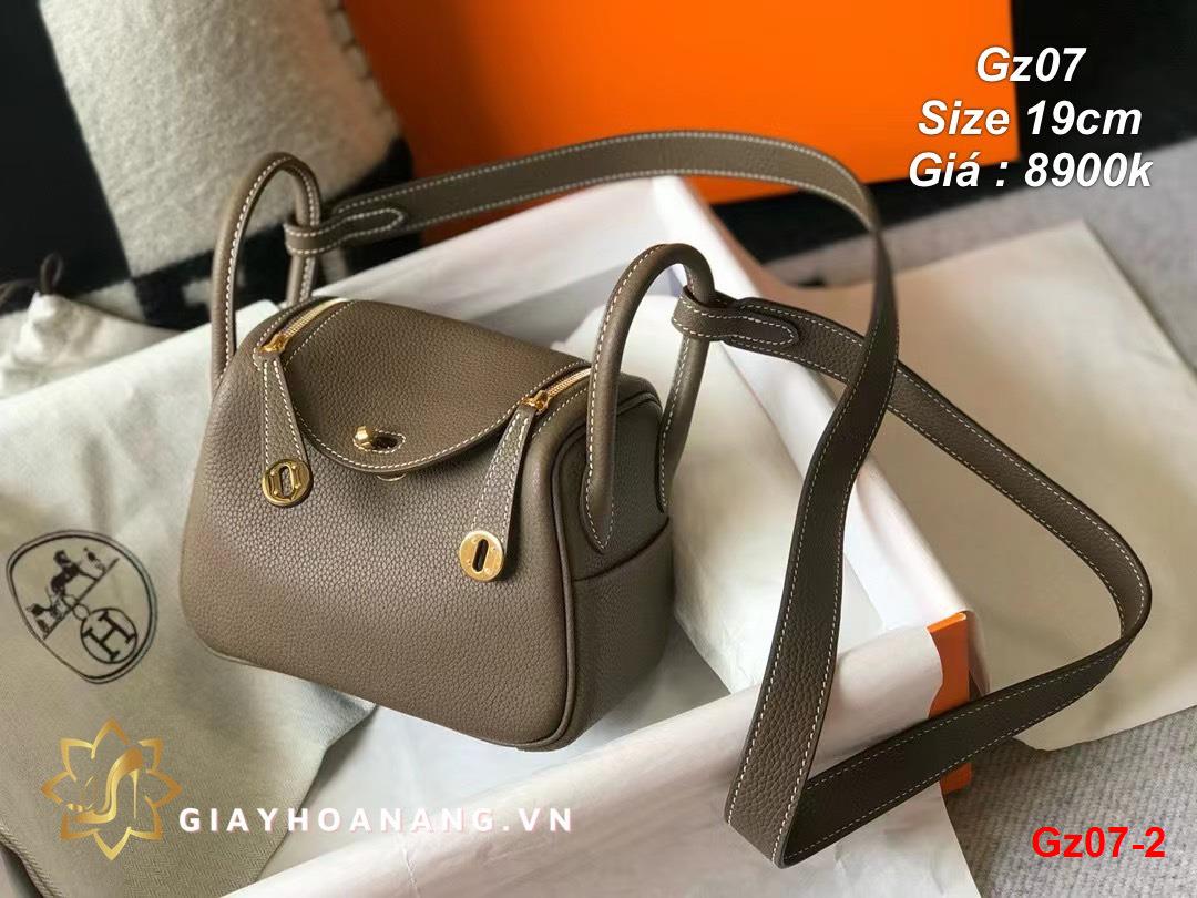 Gz07-2 Hermes túi size 19cm siêu cấp