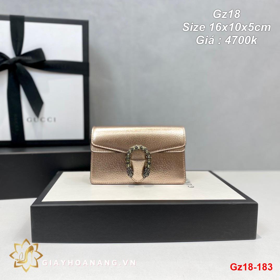 Gz18-183 Gucci túi size 16cm siêu cấp