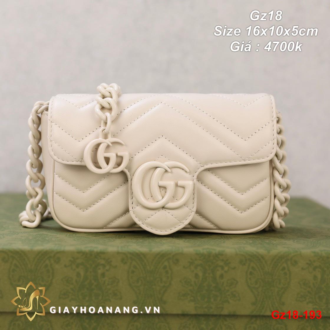 Gz18-193 Gucci túi size 16cm siêu cấp