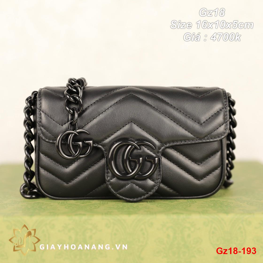 Gz18-193 Gucci túi size 16cm siêu cấp