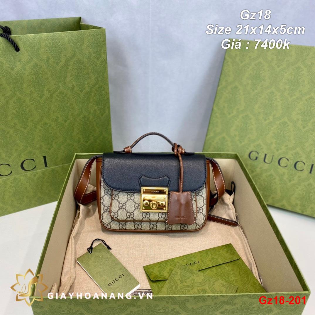 Gz18-201 Gucci túi size 21cm siêu cấp