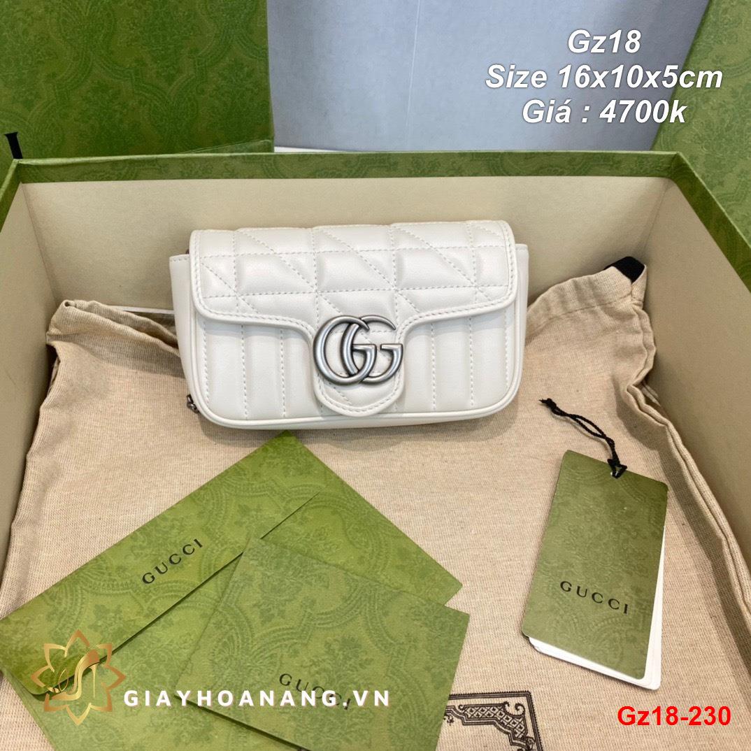 Gz18-230 Gucci túi size 16cm siêu cấp