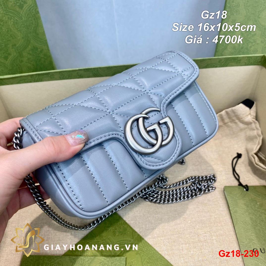 Gz18-230 Gucci túi size 16cm siêu cấp