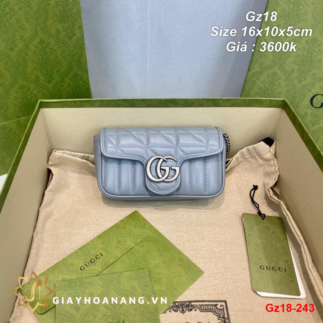Gz18-243 Gucci túi size 16cm siêu cấp