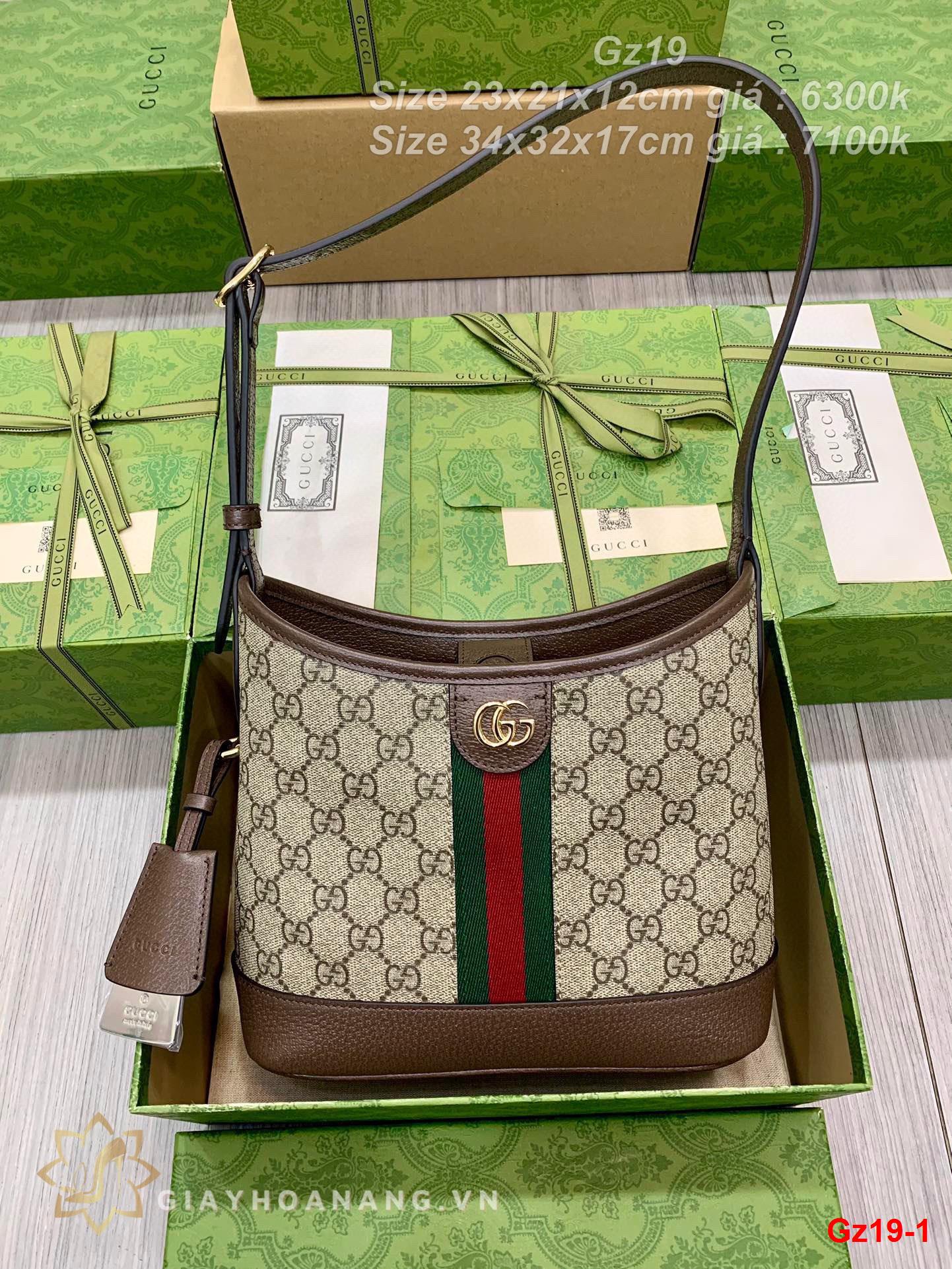 Gz19-1 Gucci túi size 23cm , 34cm siêu cấp