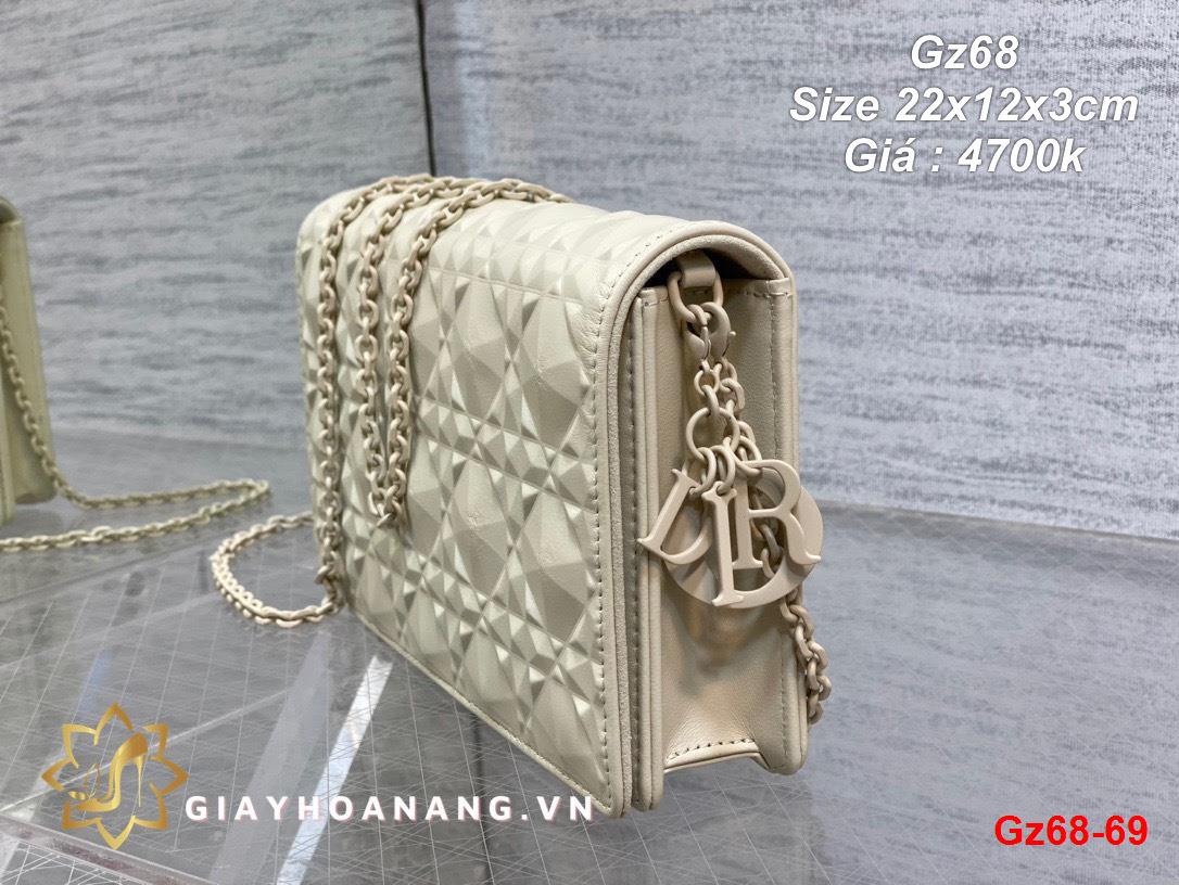 Gz68-69 Dior túi size 22cm siêu cấp