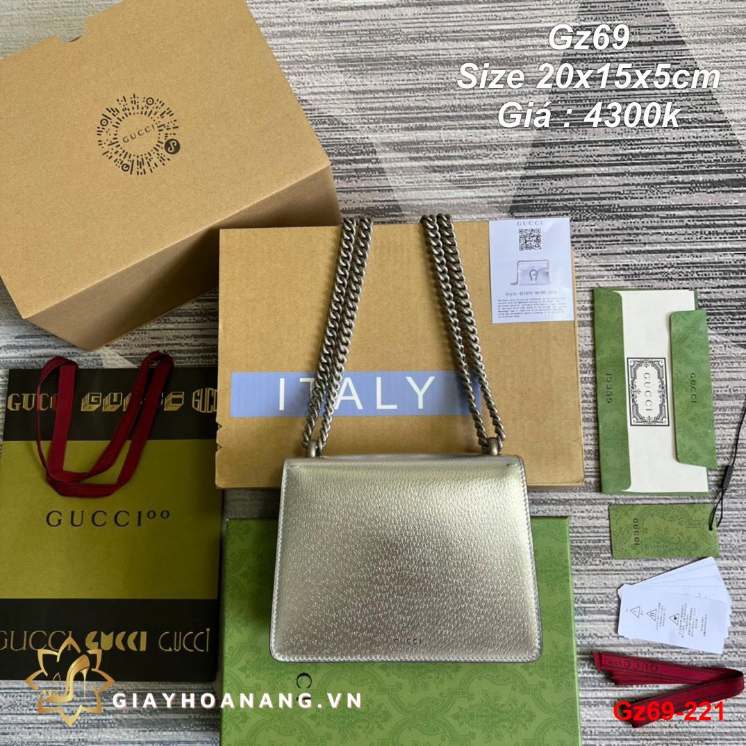 Gz69-221 Gucci túi size 20cm siêu cấp