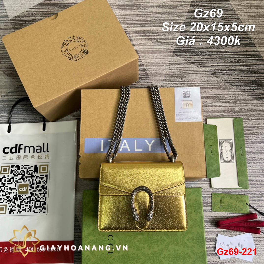 Gz69-221 Gucci túi size 20cm siêu cấp