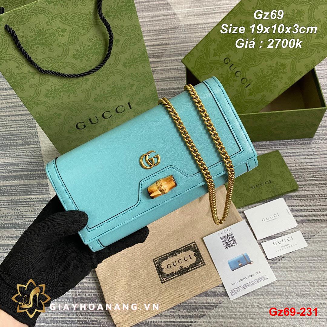 Gz69-231 Gucci túi size 19cm siêu cấp