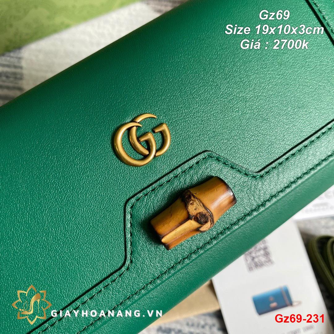 Gz69-231 Gucci túi size 19cm siêu cấp