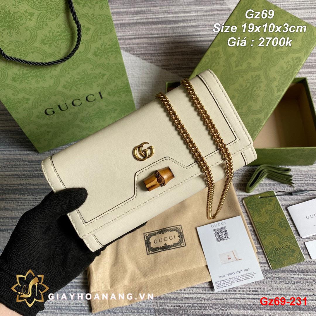 Gz69-231 Gucci túi size 19cm siêu cấp