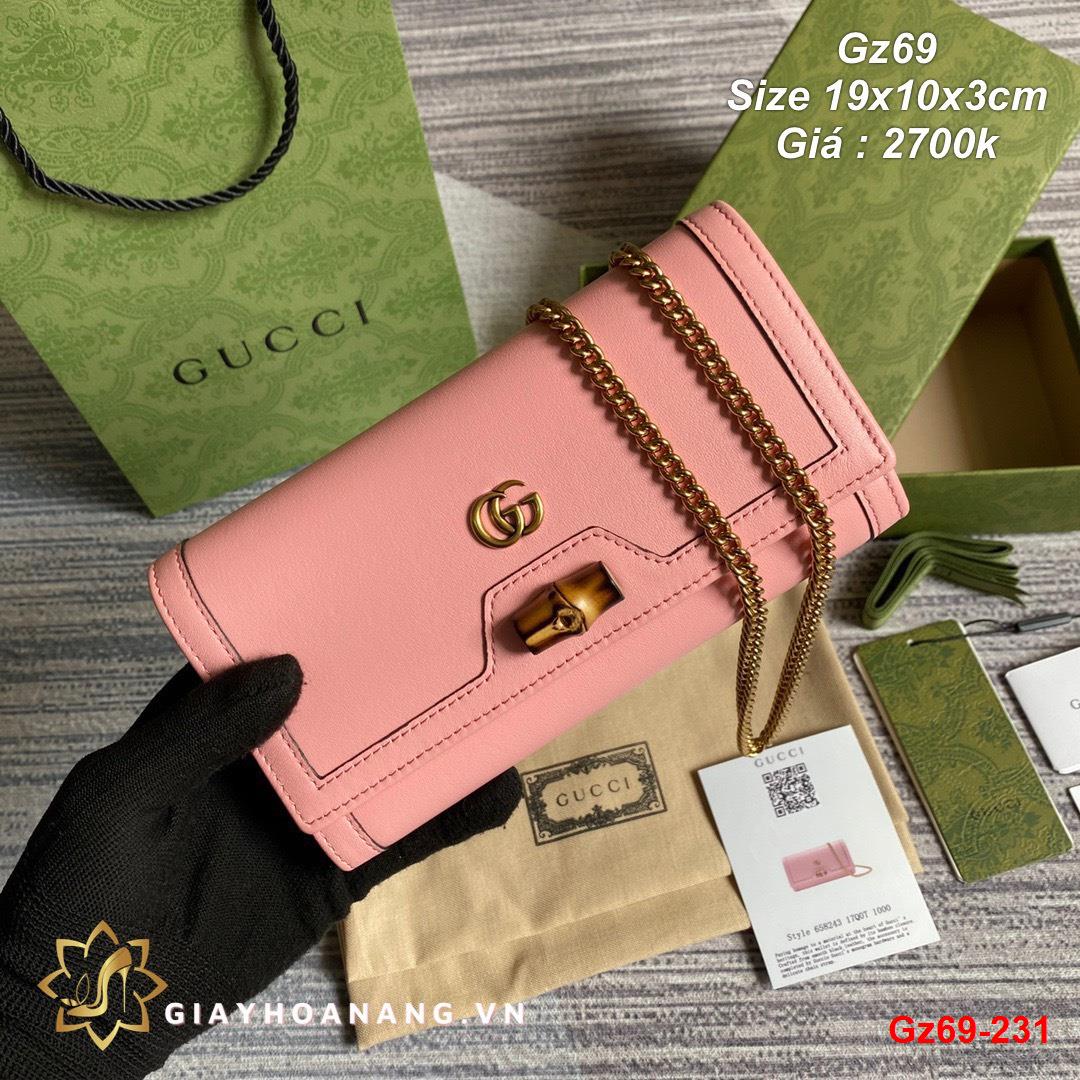 Gz69-231 Gucci túi size 19cm siêu cấp