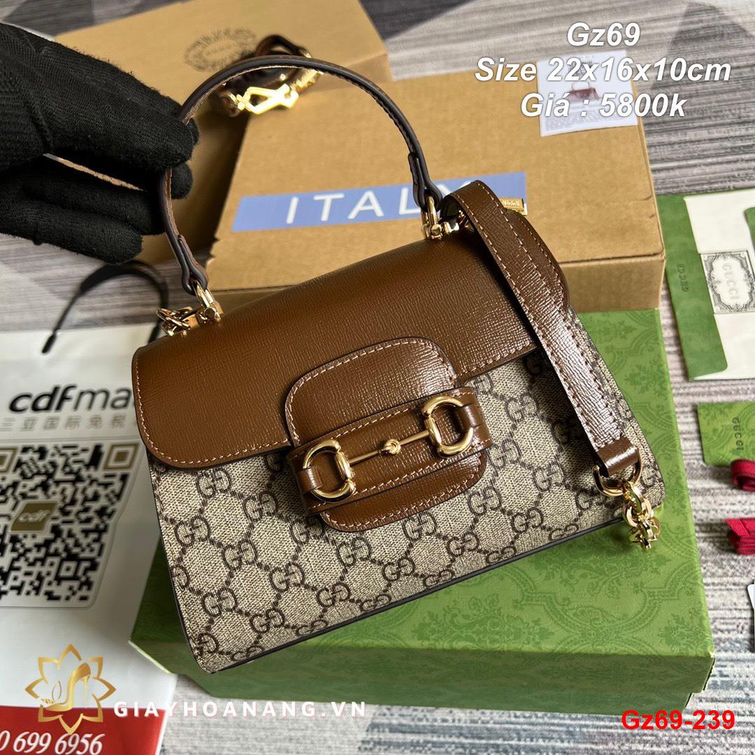 Gz69-239 Gucci túi size 22cm siêu cấp