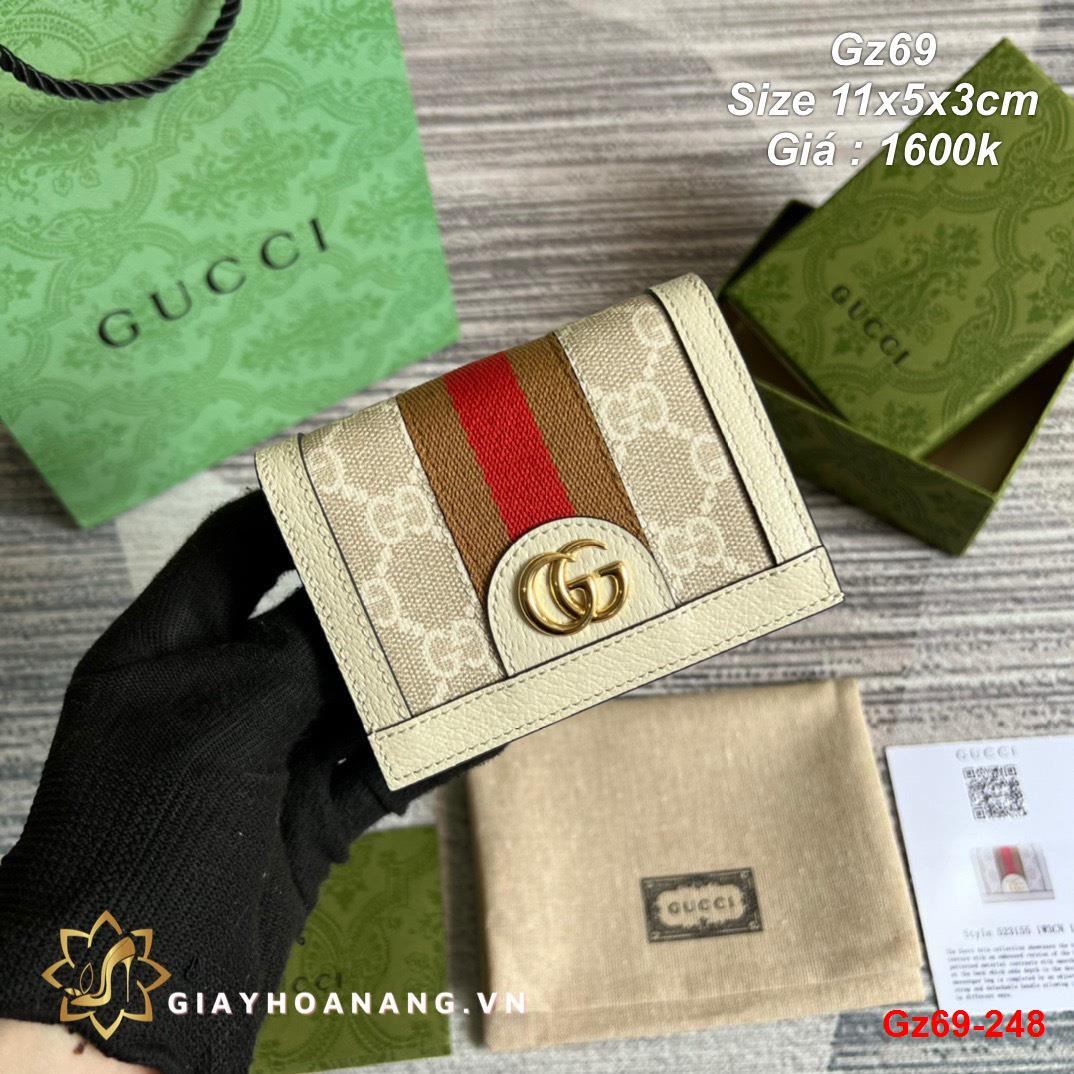 Gz69-248 Gucci ví size 11cm siêu cấp