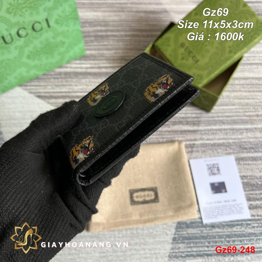 Gz69-248 Gucci ví size 11cm siêu cấp