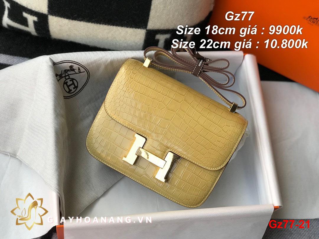 Gz77-21 Hermes túi size 18cm , 22cm siêu cấp