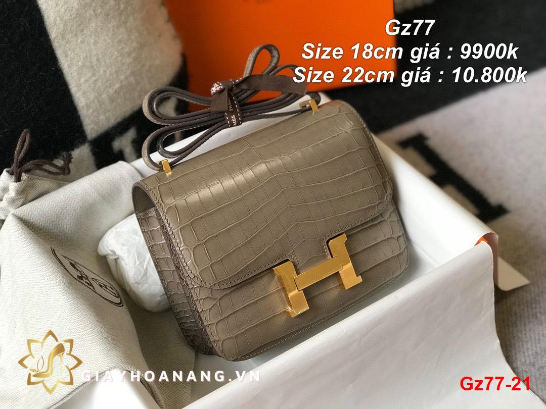 Gz77-21 Hermes túi size 18cm , 22cm siêu cấp