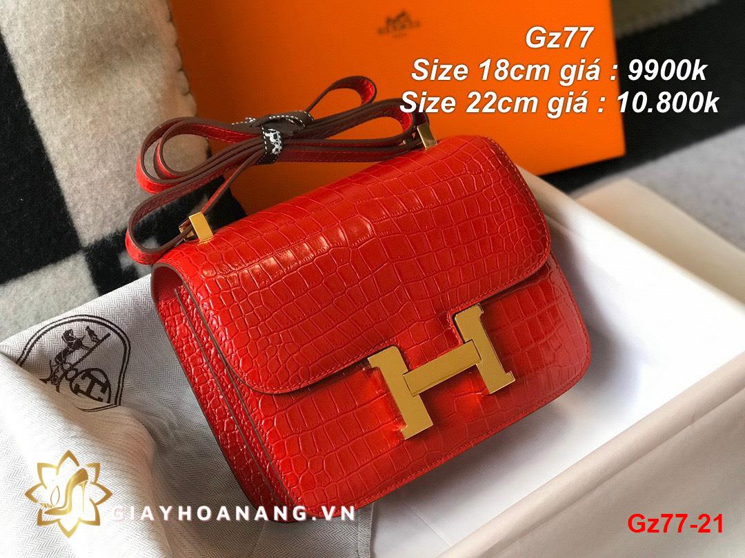 Gz77-21 Hermes túi size 18cm , 22cm siêu cấp