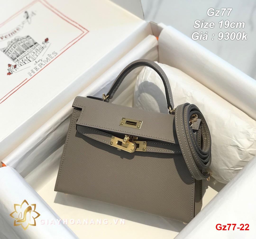 Gz77-22 Hermes túi size 19cm siêu cấp