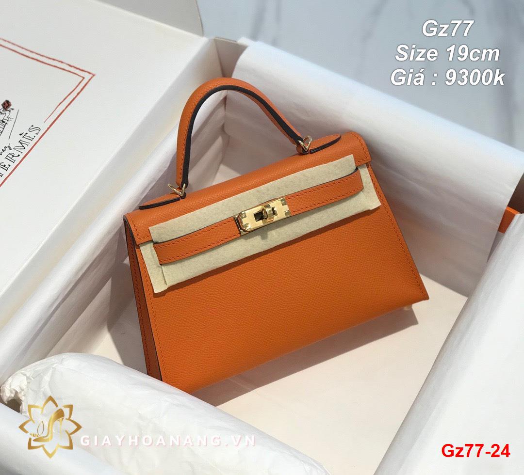 Gz77-24 Hermes túi size 19cm siêu cấp