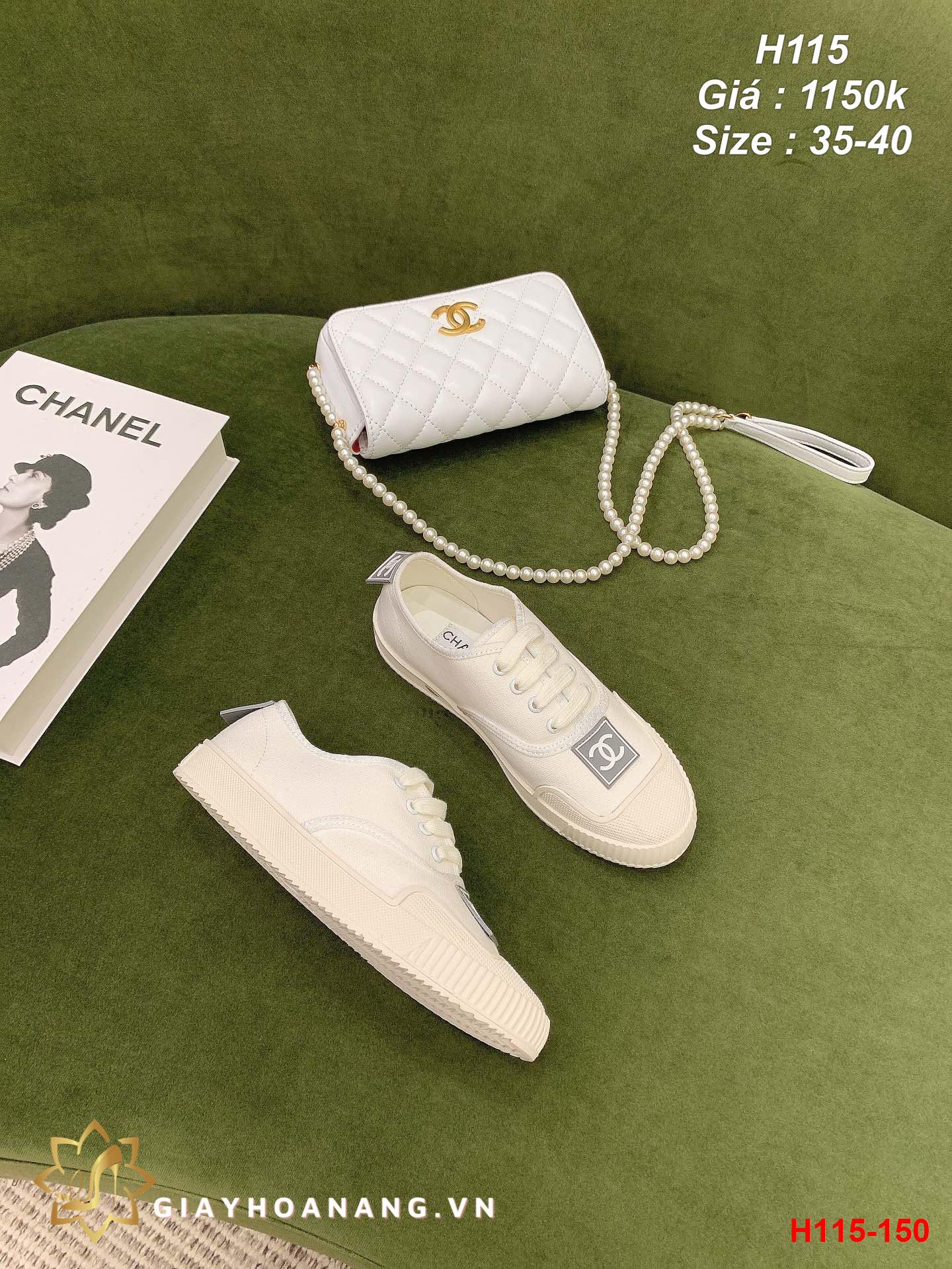 H115-150 Chanel giày thể thao siêu cấp