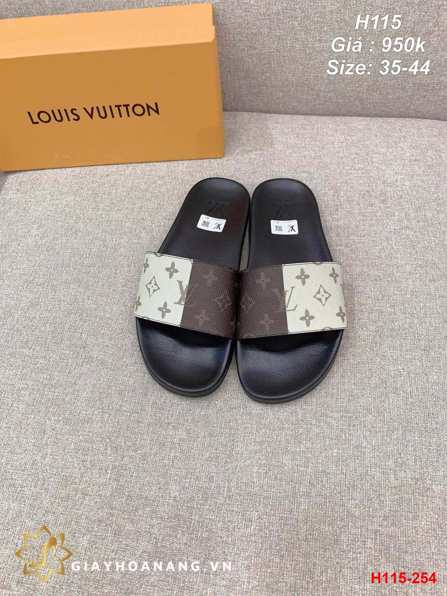 H115-254 Louis Vuitton dép siêu cấp