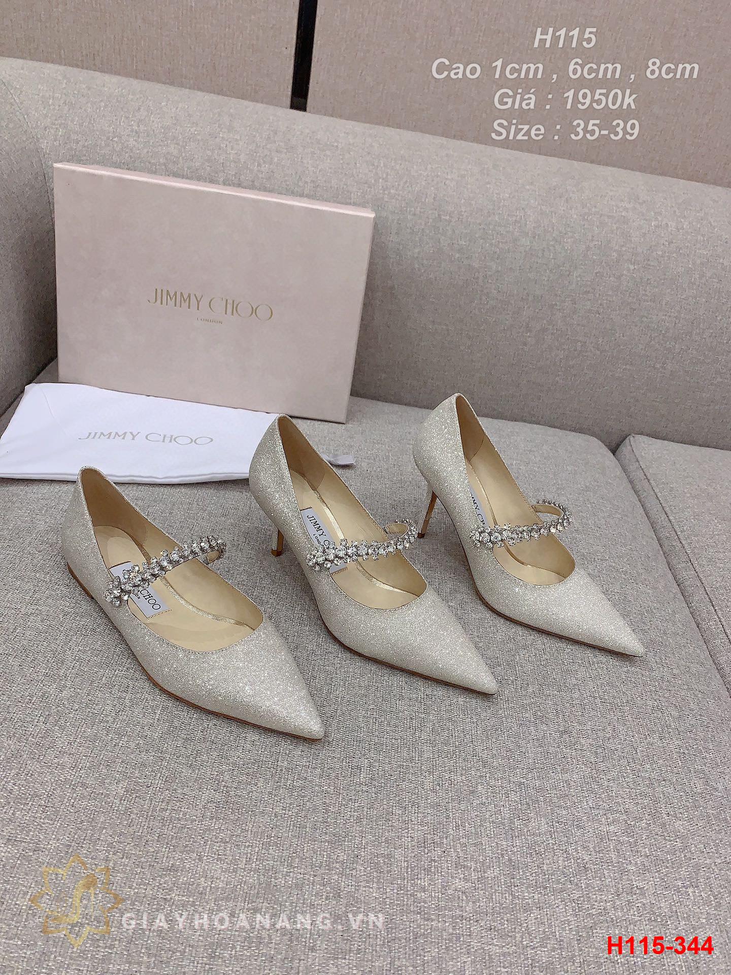 H115-344 Miu Miu giày cao 3cm siêu cấp