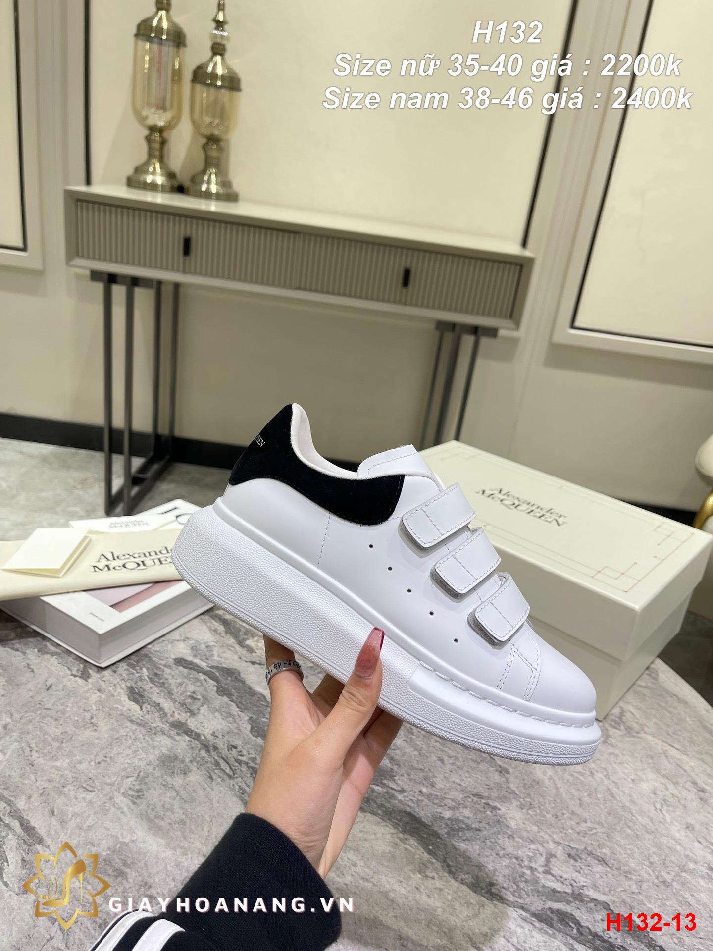 H132-13 Alexander McQueen giày thể thao siêu cấp