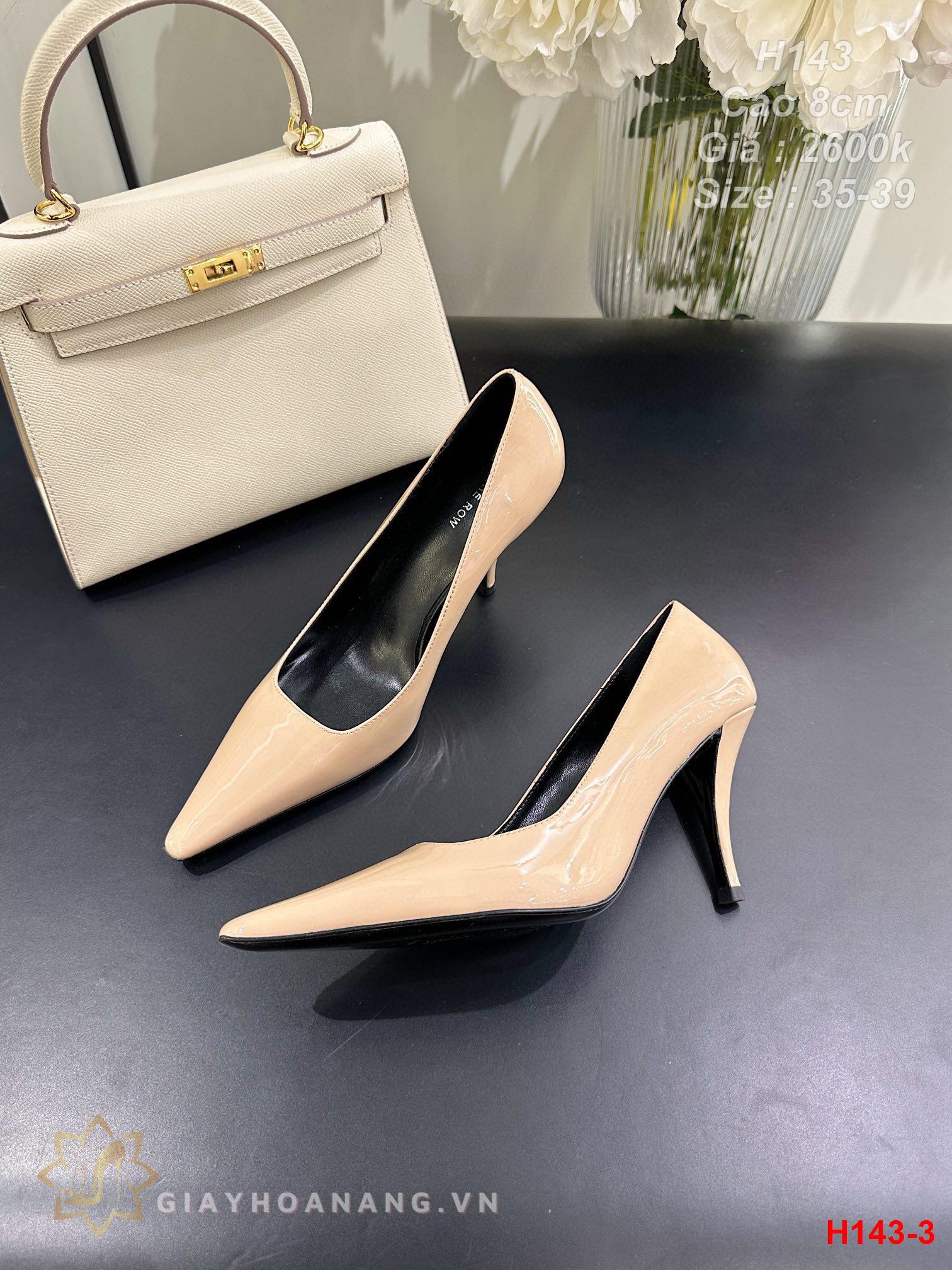 H143-3 Roger Vivier giày cao gót 8cm siêu cấp